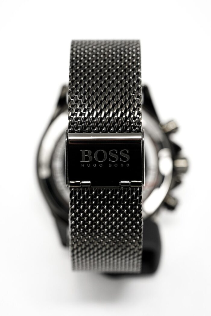 Hugo Boss Men's Watch Chronograph Ikon Grey Mesh - HB1513443 - Image 5